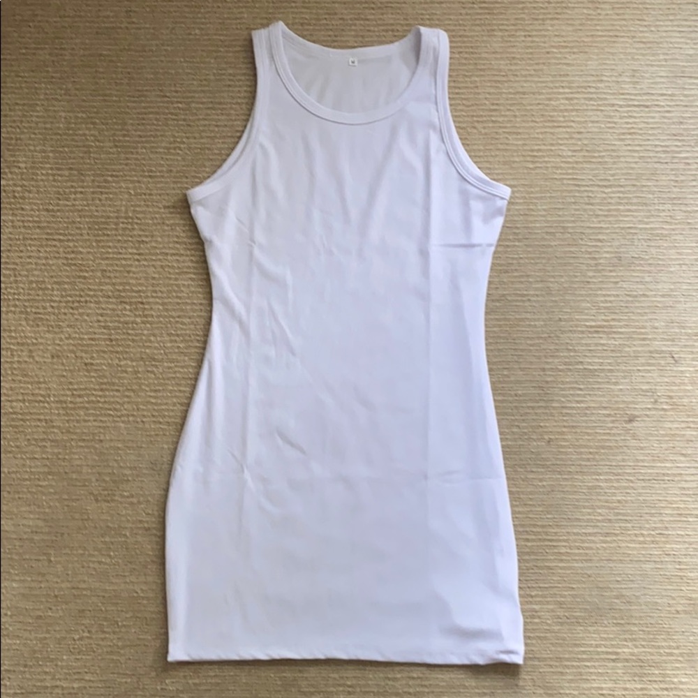 Ribbed Mini Dress